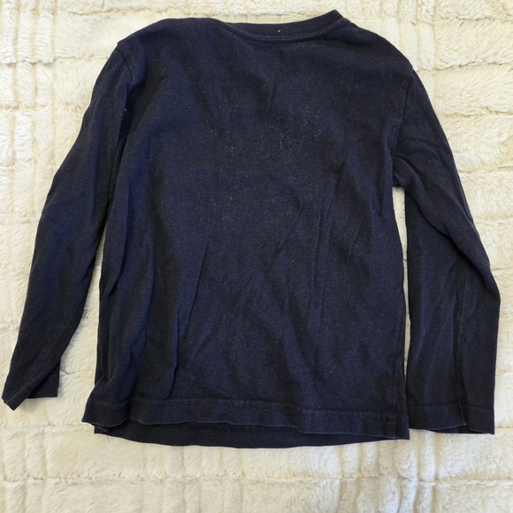 Kids r Us Stylish Kids 3t Long Sleeve Fox Graphic Tee - Black - Picture 4 of 4